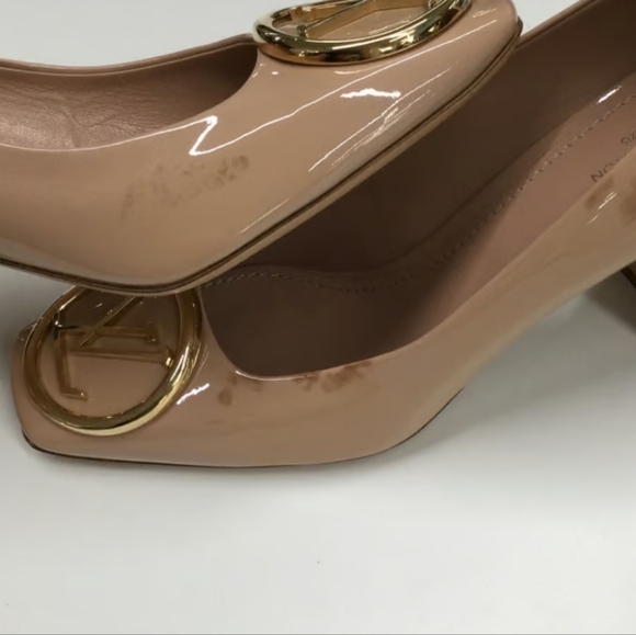 AUTH LV MEDELINE HEELS SZ EU 40 - Picture 8 of 8